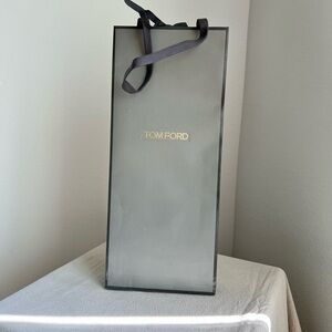 Tom Ford Grey and Gold Luxury Bag